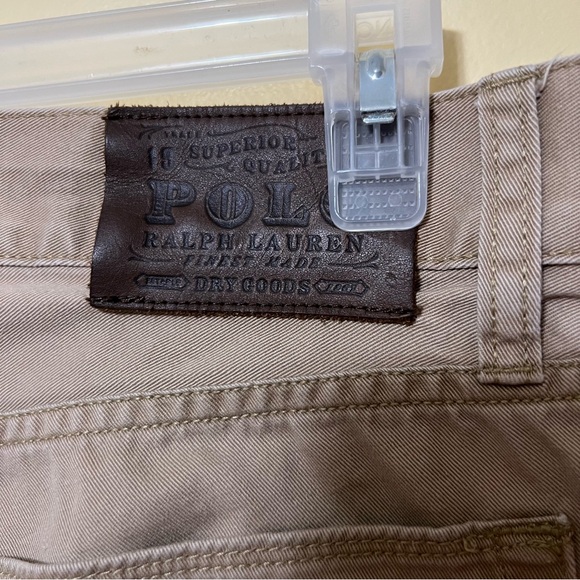 Polo Ralph Lauren Dry Goods Chino Men’s 34x34 Khaki Mid Rise Pants - Picture 5 of 7